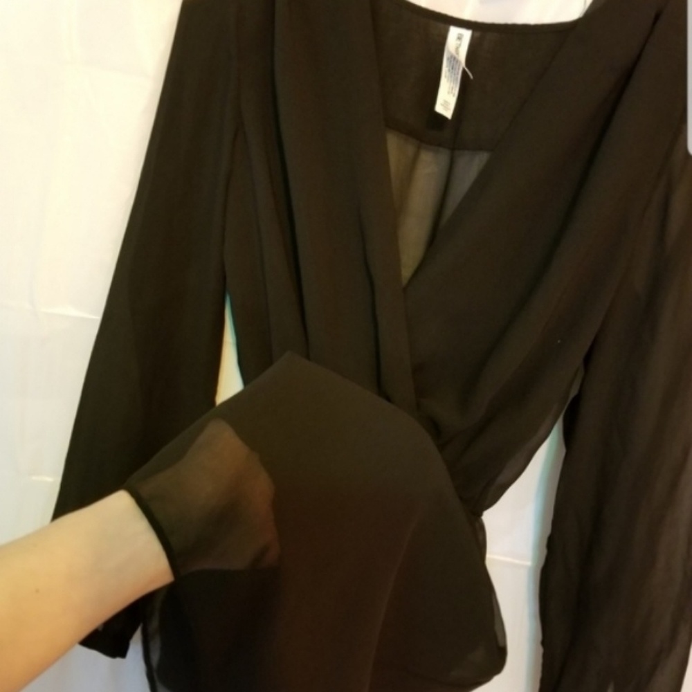 Sheer Black Bethany Mota Dress XS